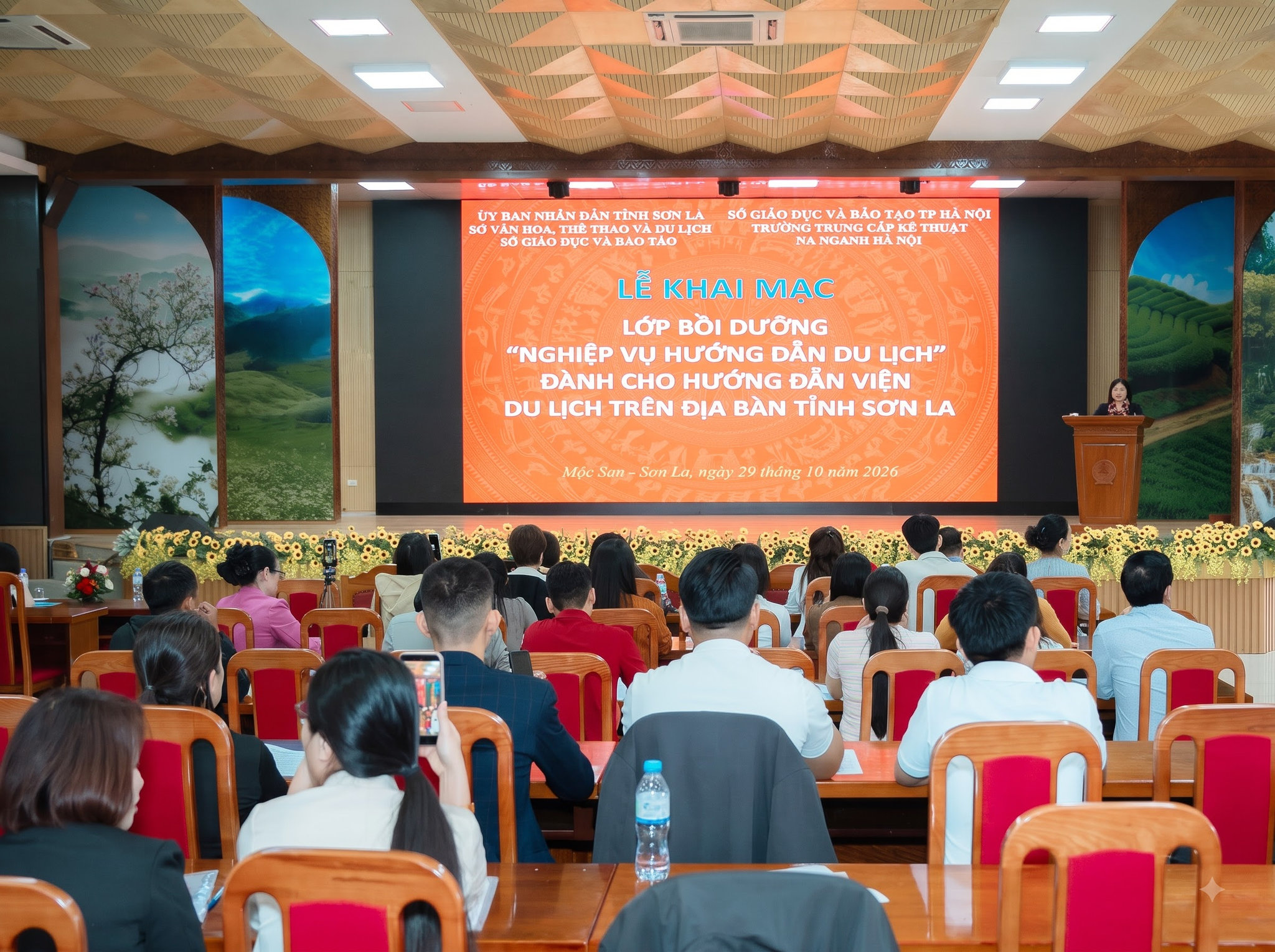 Toàn cảnh lớp bồi dưỡng - Sơn La