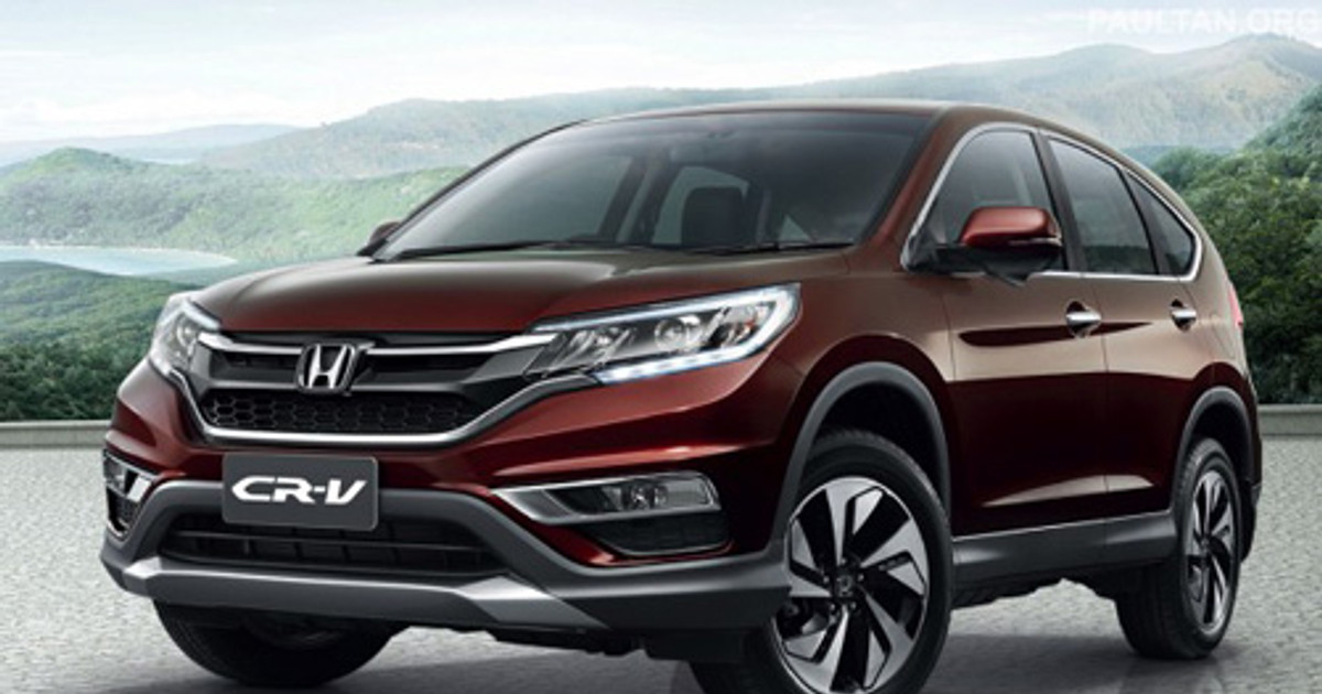 Honda CR-V 2.4 phiên bản cao cấp thêm tính năng tiện ích