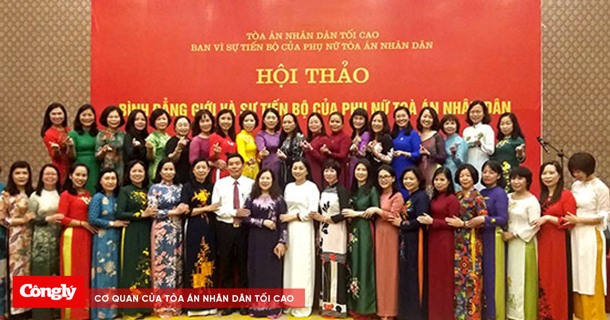 Hội Thảo Bình đẳng Giới Và Sự Tiến Bộ Của Phụ Nữ Tand 1582