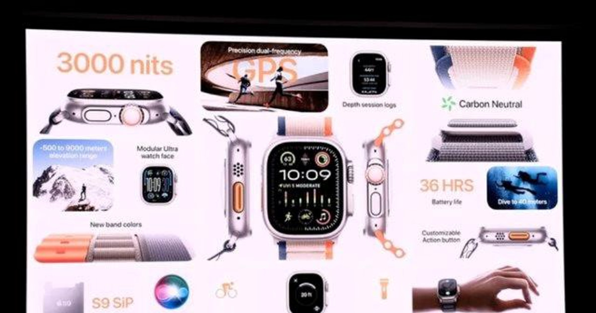 Apple công bố bộ đôi Watch Series 9 và Watch Ultra 2