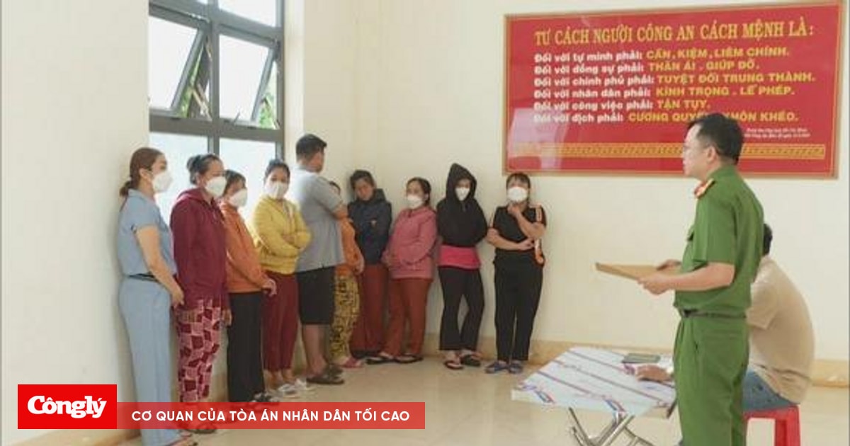 Triệt phá đường dây đánh bạc tại Đắk Lắk