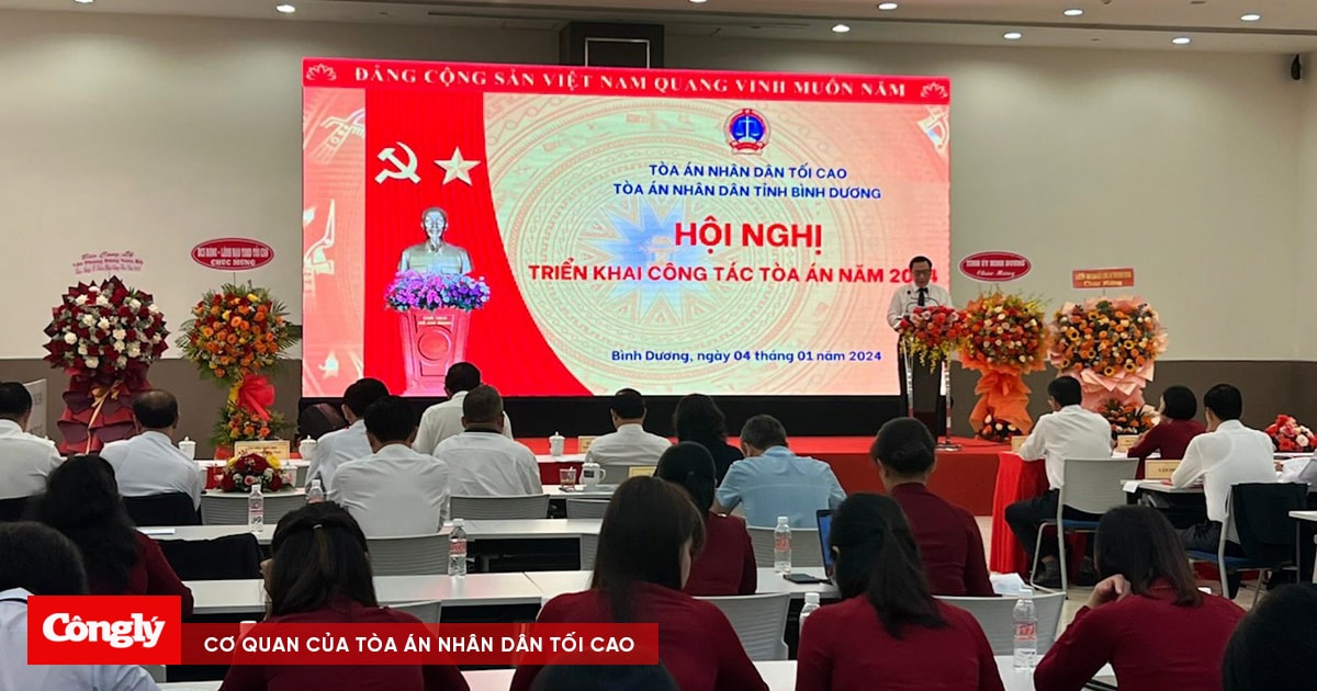 Tand Tỉnh Bình Dương Triển Khai Công Tác Năm 2024