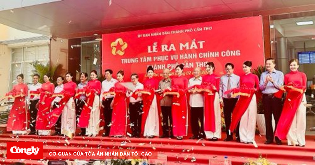 Ra mắt Trung tâm Phục vụ hành chính công TP Cần Thơ