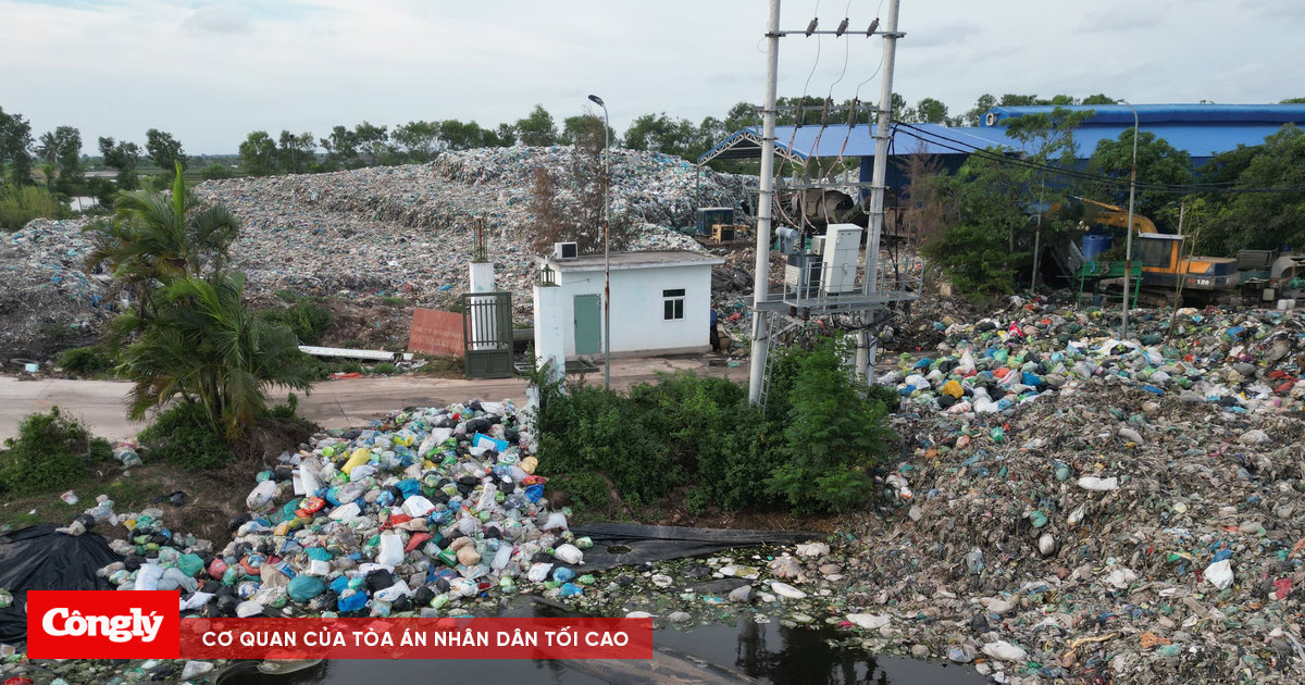 Tiên Lãng (Hải Phòng): “Núi rác” nghìn tấn tấn công người dân xã Kiến Thiết