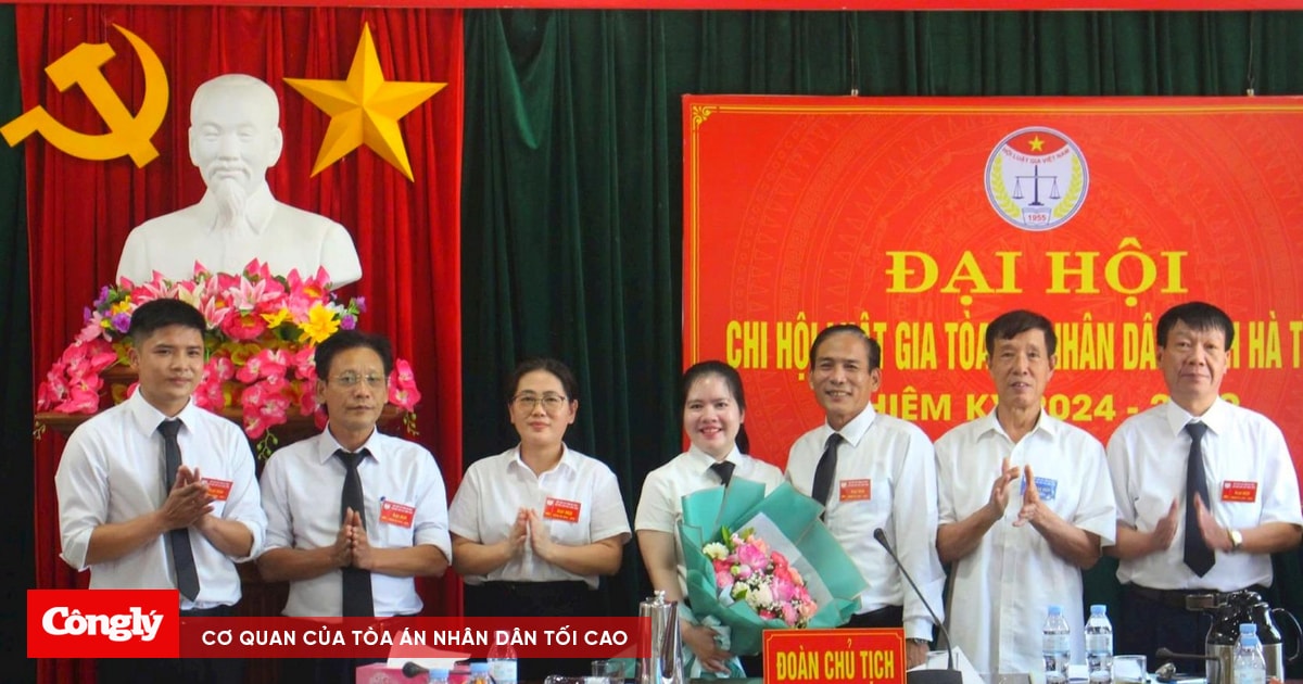 Chi hội Luật gia TAND tỉnh Hà Tĩnh tổ chức Đại hội