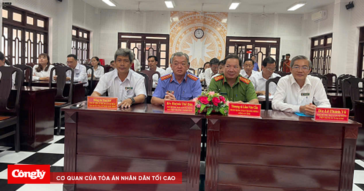 TAND tỉnh Sóc Trăng ký kết quy chế phối hợp về công tác thi hành án hình sự