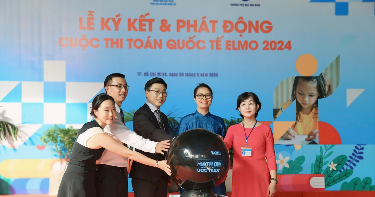 Lần đầu Việt Nam tổ chức cuộc thi Toán quốc tế ELMO