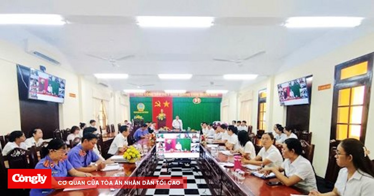 Chuyển biến tích cực từ phiên tòa trực tuyến, phiên tòa rút kinh nghiệm