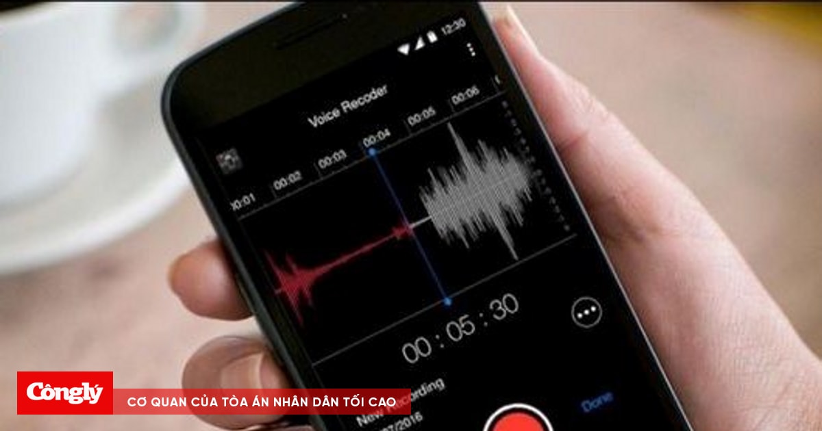 Mượn tiền có xác nhận bằng file ghi âm thì có được Tòa công nhận không?