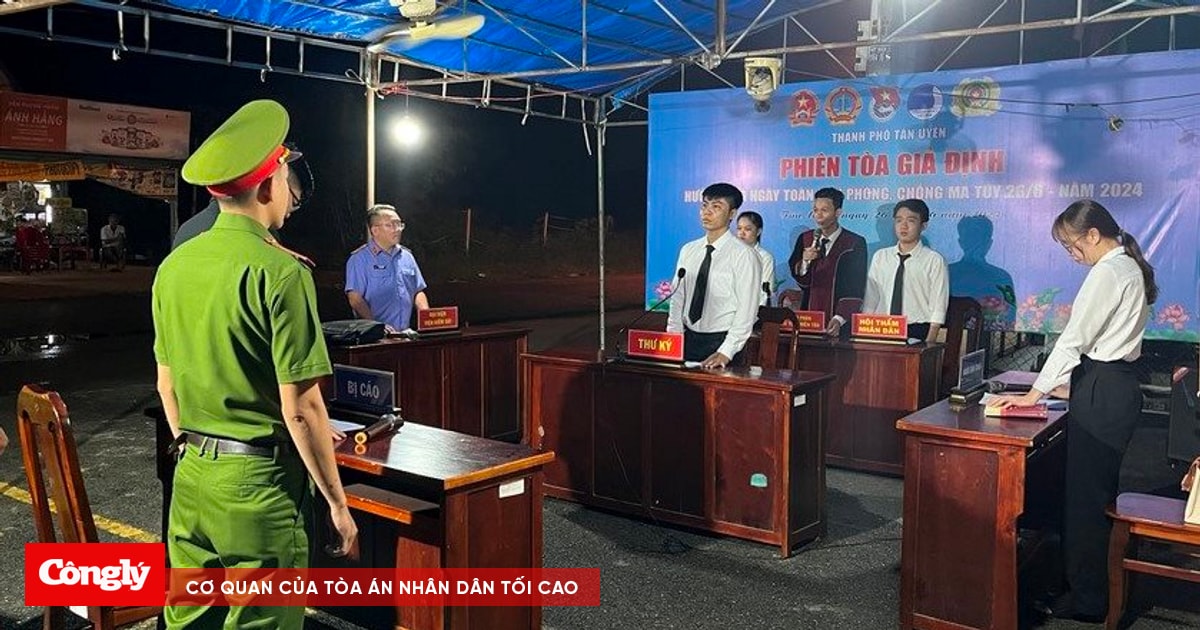 Phòng chống tội phạm ma túy qua các phiên tòa giả định