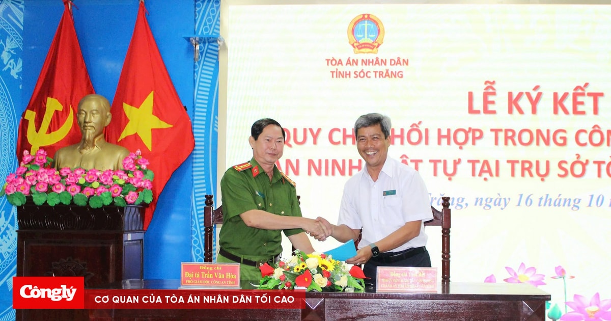 Tăng cường phối hợp, đảm bảo an ninh trật tự tại trụ sở TAND