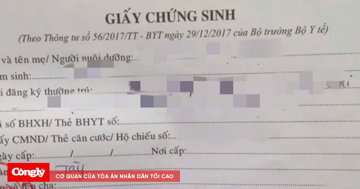 Mất giấy chứng sinh, đăng ký khai sinh cho con thế nào?
