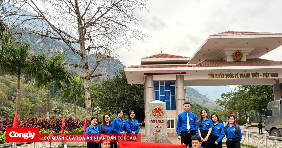 Hoạt động tháng ba biên giới đoàn thanh niên TAND tỉnh Hà Giang