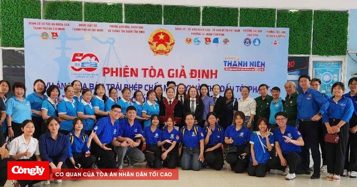 Tuổi trẻ TAND TP.HCM với nhiều hoạt động ý nghĩa trong tháng Thanh niên 2025