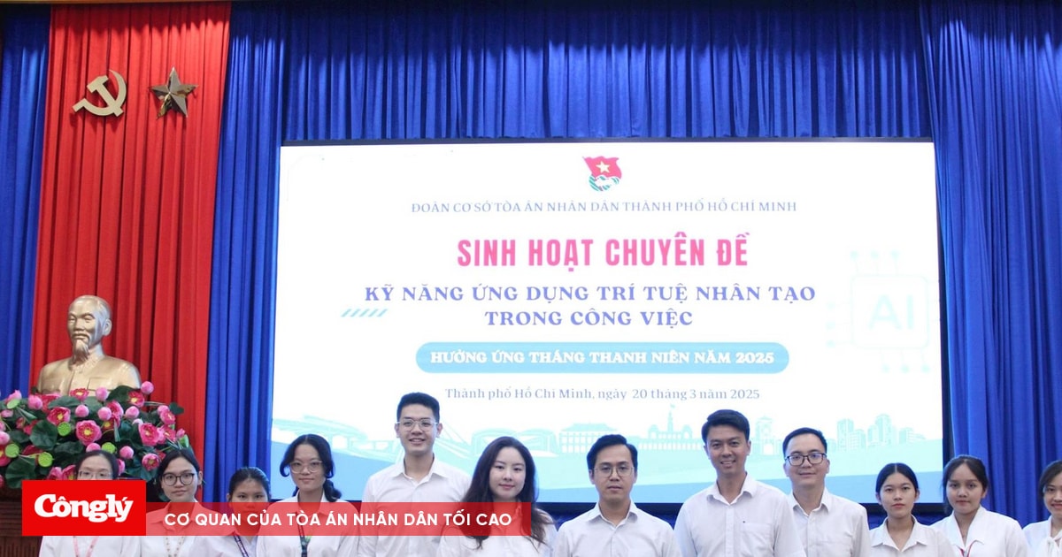 Sinh hoạt chuyên đề “Kỹ năng ứng dụng trí tuệ nhân tạo trong công việc”