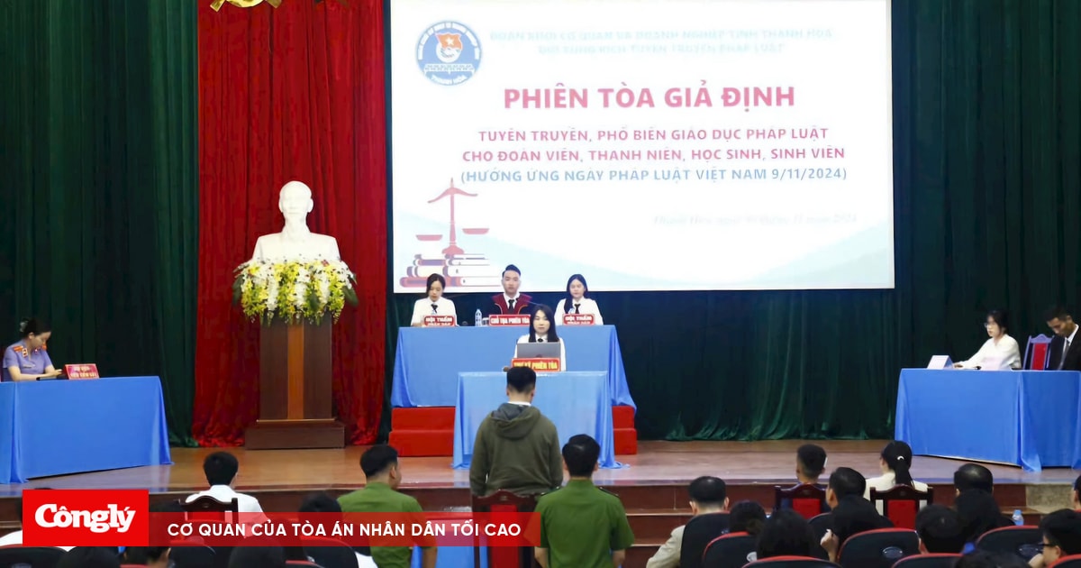 Thanh niên TAND tỉnh Thanh Hóa nhiệt huyết vì cộng đồng