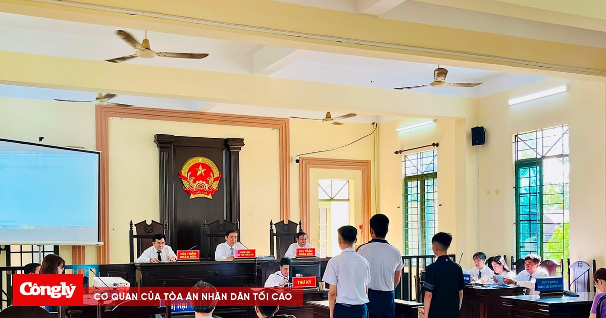 TAND TP. Dĩ An tổ chức phiên tòa rút kinh nghiệm xét xử người chưa thành niên