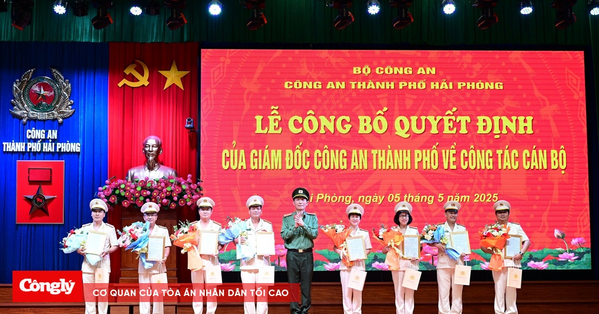 Nhiều lãnh đạo, chỉ huy Công an TP Hải Phòng tự nguyện nghỉ công tác