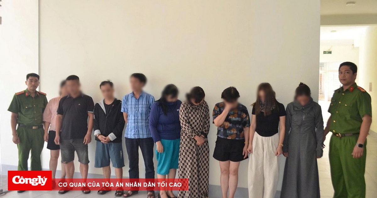 Triệt phá ổ nhóm đánh bạc, bắt giữ 9 đối tượng