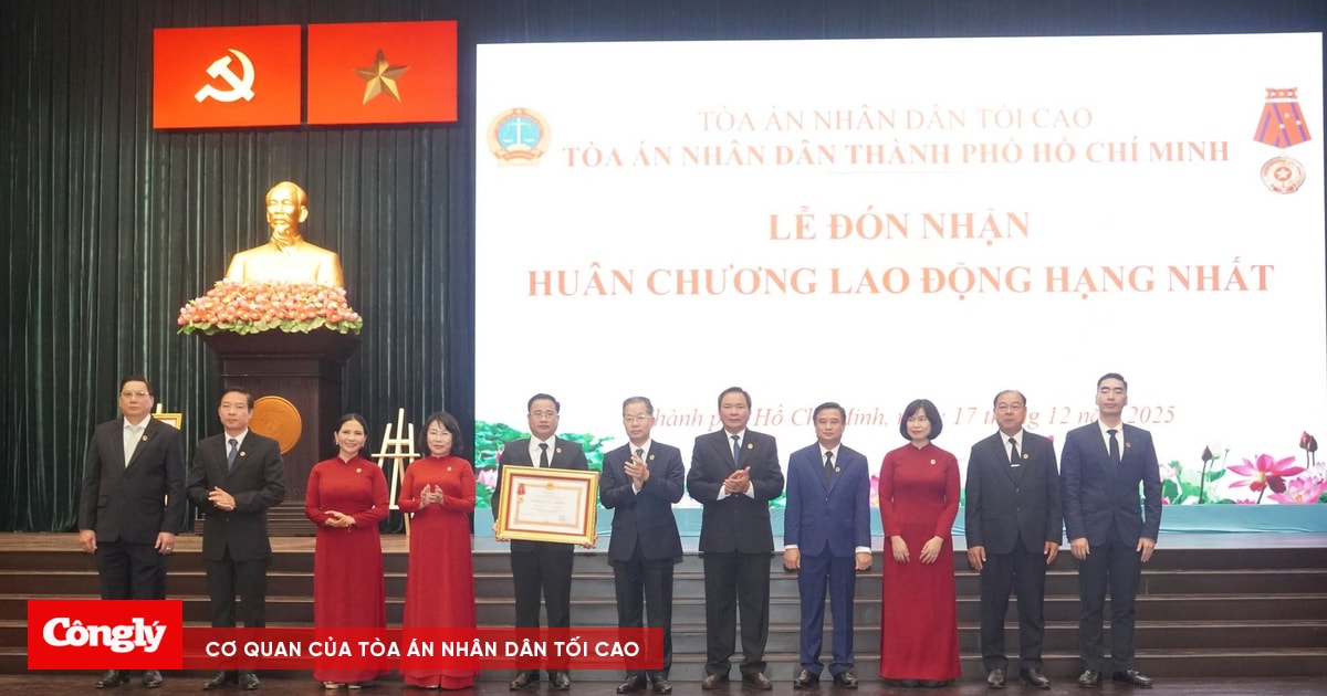 Tòa án nhân dân TP.HCM tổ chức Hội nghị triển khai công tác năm 2026