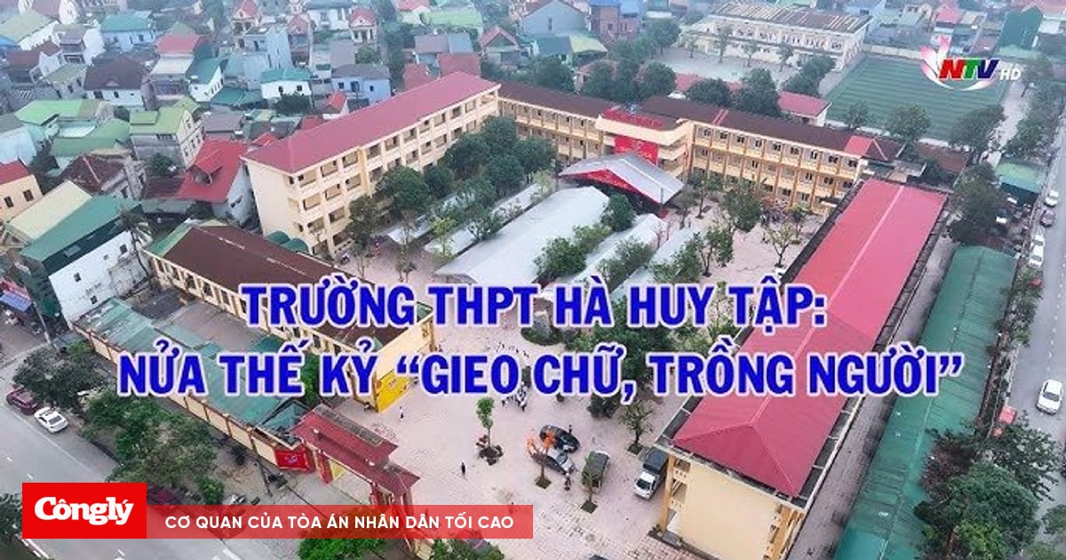 Phim tài liệu: Trường THPT Hà Huy Tập: Nửa thế kỷ “gieo chữ, trồng người”