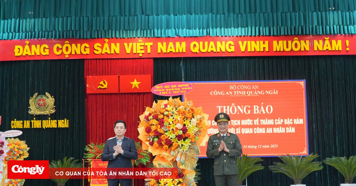 Công an tỉnh Quảng Ngãi đạt nhiều thành tích nổi bật trong công tác