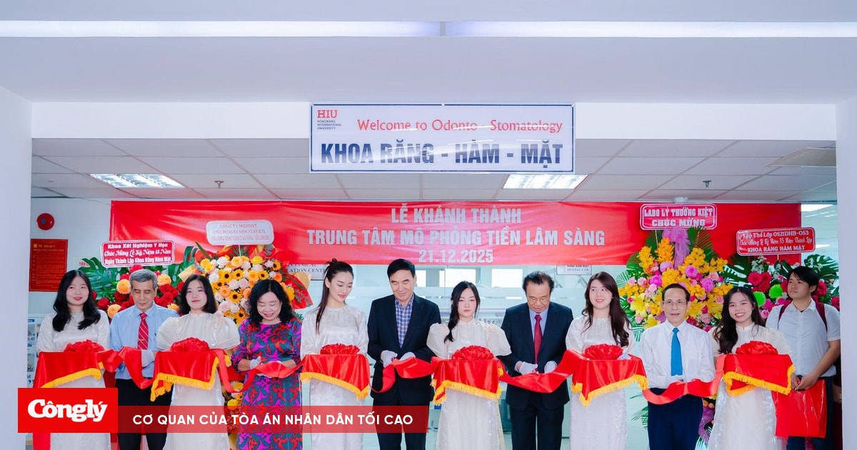 HIU khánh thành Trung tâm Mô phỏng - Tiền lâm sàng răng hàm mặt