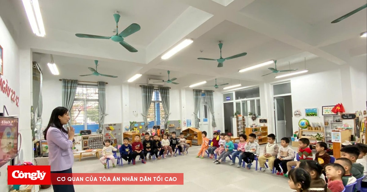 Đề xuất hiệu trưởng, phó hiệu trưởng phải đứng lớp mầm non