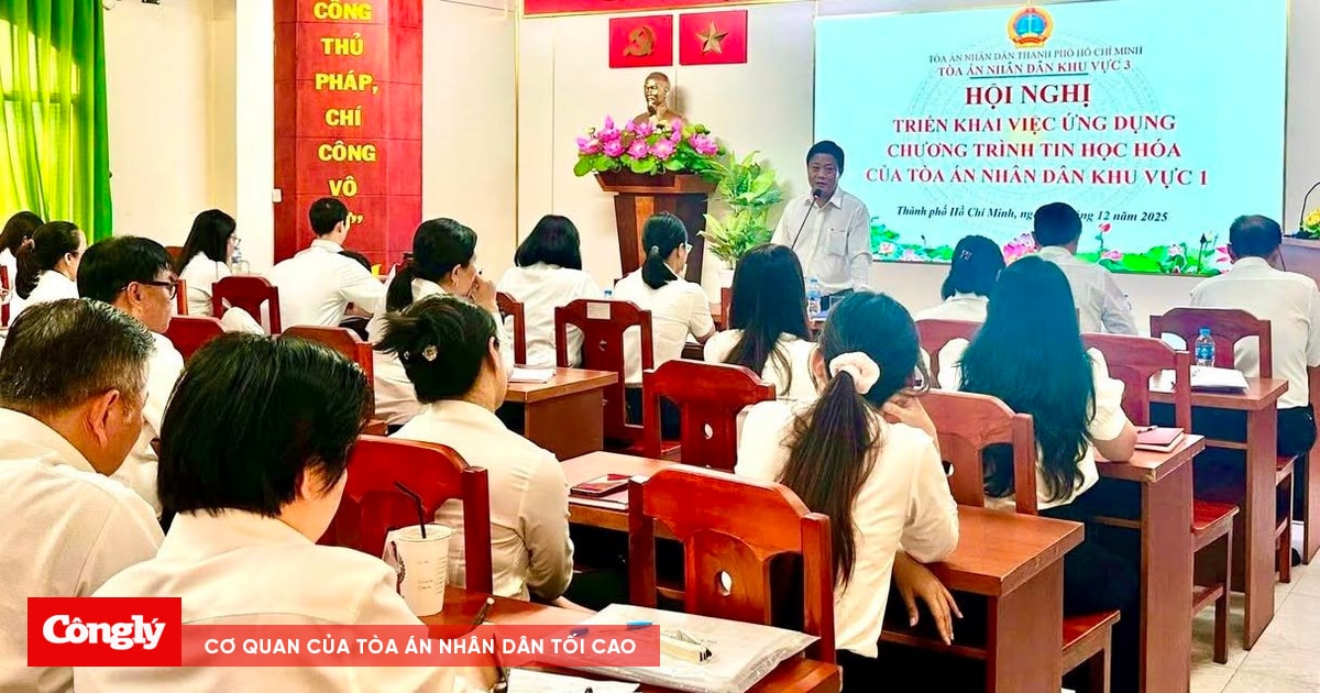 Các Tòa án khu vực tại TP.HCM đẩy mạnh hợp tác đào tạo và chuyển đổi số