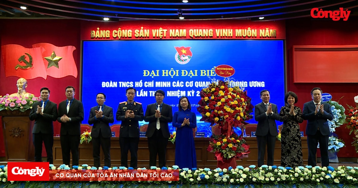 Đại hội đại biểu Đoàn TNCS Hồ Chí Minh các cơ quan Đảng Trung ương