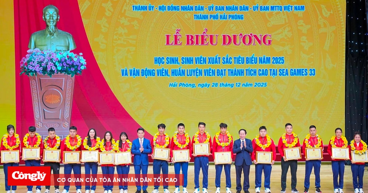 Hải Phòng biểu dương 266 học sinh, sinh viên, vận động viên tiêu biểu