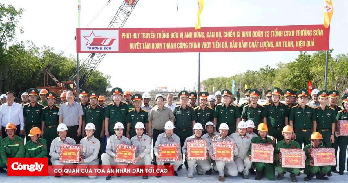 Bảo đảm mọi điều kiện tốt nhất cho người lao động thi công 2 dự án trọng điểm tại Cà Mau