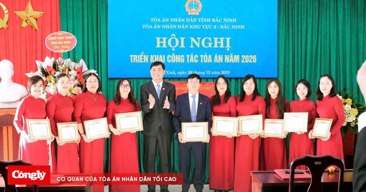TAND khu vực 2 – Bắc Ninh quyết tâm hoàn thành xuất sắc nhiệm vụ năm 2026