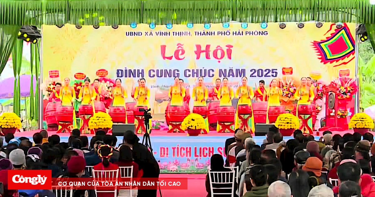 Nhiều hoạt động sôi nổi tại lễ hội đình Cung Chúc năm 2025