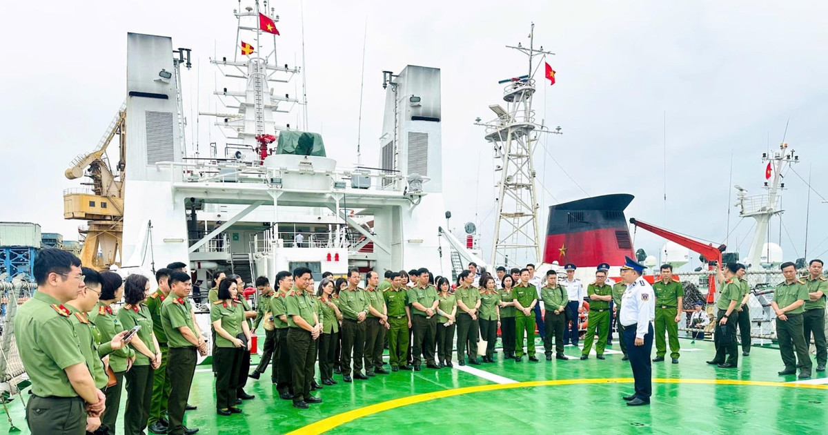 Đoàn cán bộ, học viên Học viện ANND nghiên cứu thực tế tại Vùng Cảnh ...