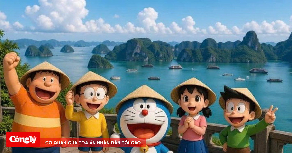 Vịnh Hạ Long xuất hiện trong tập đặc biệt Doraemon về du lịch Việt Nam