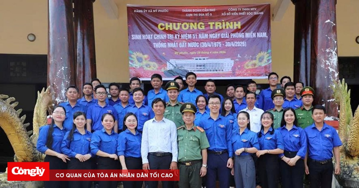 Tuổi trẻ Công an TP Cần Thơ tiên phong trong hoạt động an sinh, hướng về cơ sở