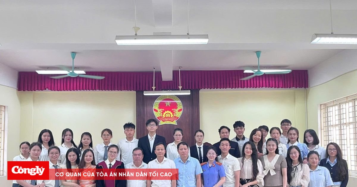 Đào tạo Luật đi đôi với thực hành các hoạt động tố tụng