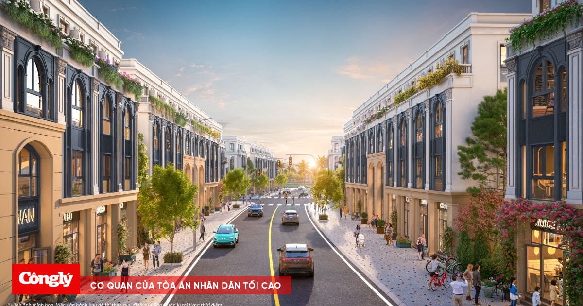 Vinhomes Golden City: Lãi suất 0–6% trong 5 năm trên dòng nhà phố