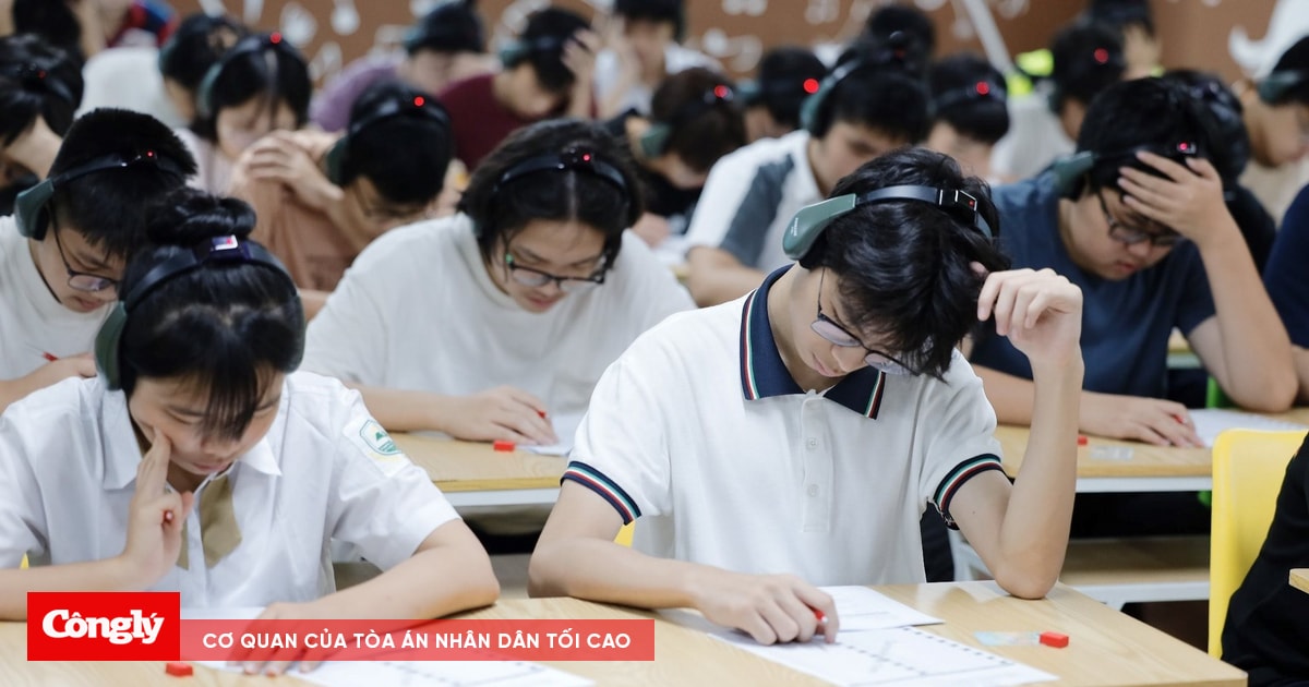 Số thí sinh miễn thi ngoại ngữ giảm mạnh