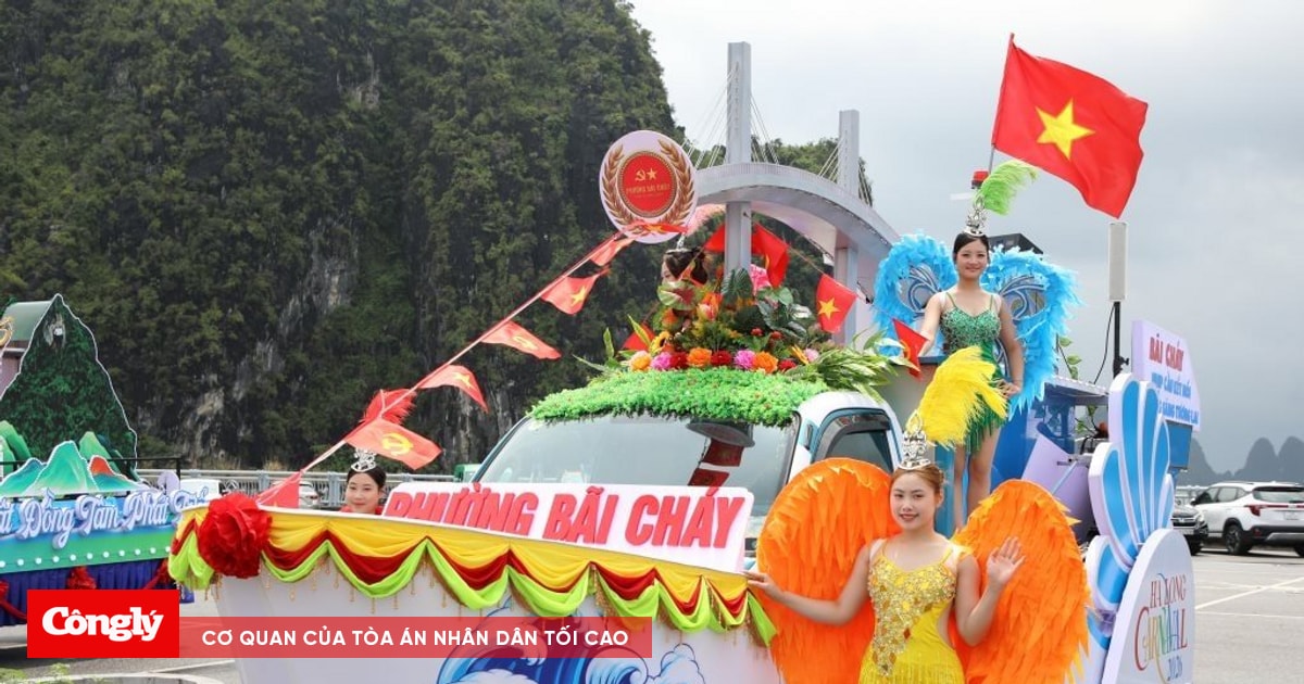 Vinh danh những mô hình diễu hành xuất sắc tại Carnaval Hạ Long 2026
