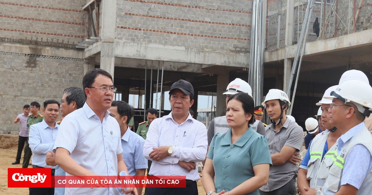 Xuyên lễ thi công trường liên cấp nơi biên giới Quảng Ngãi