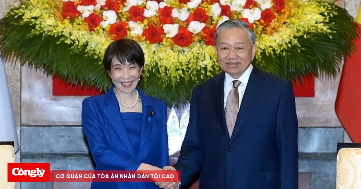 Tổng Bí thư, Chủ tịch nước Tô Lâm tiếp Thủ tướng Nhật Bản Takaichi Sanae