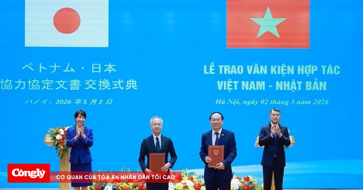 Việt Nam, Nhật Bản trao nhiều văn kiện hợp tác quan trọng