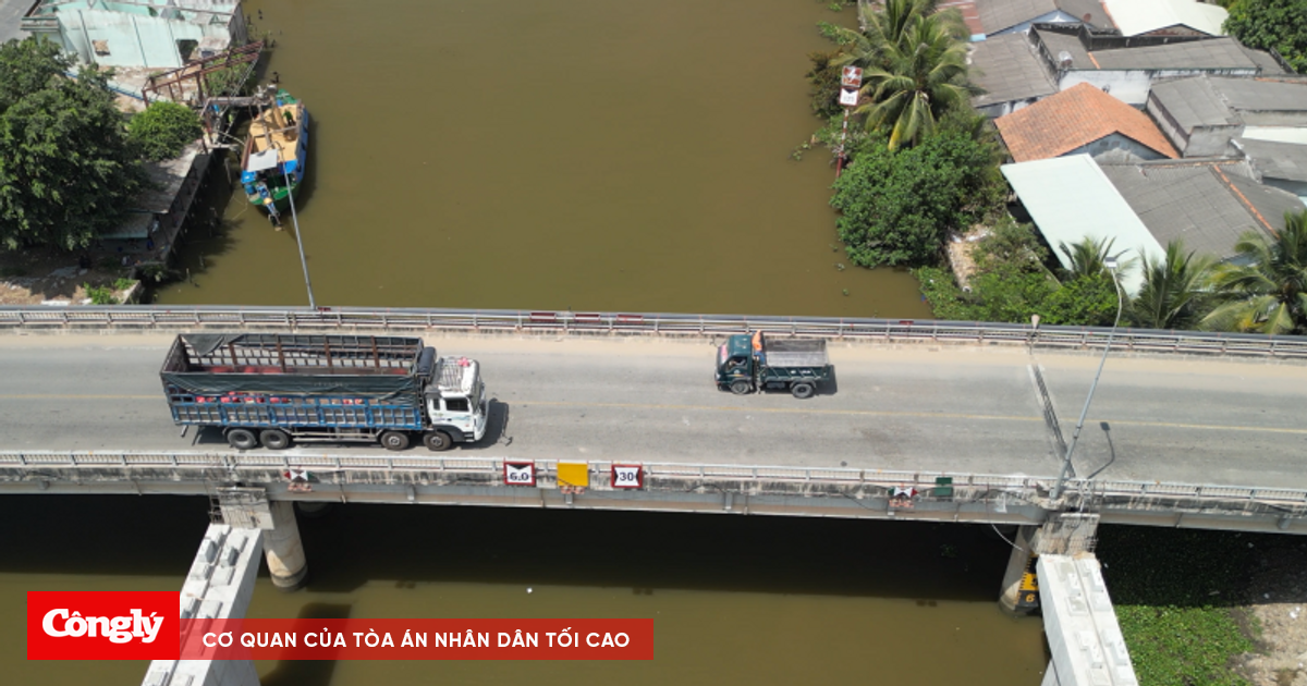 Lý do tạm ngưng lưu thông qua cầu Thủ Thừa (cũ)?