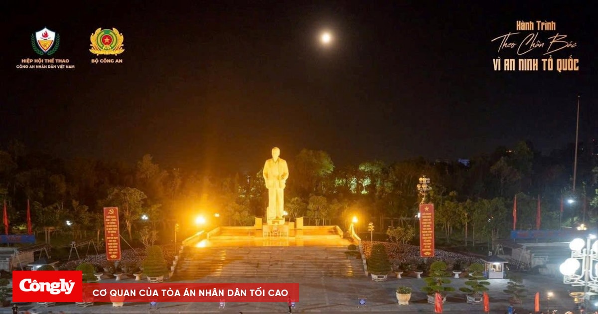 Hơn 3.000 vận động viên tham gia giải chạy “Hành trình theo chân Bác - Vì an ninh Tổ quốc”
