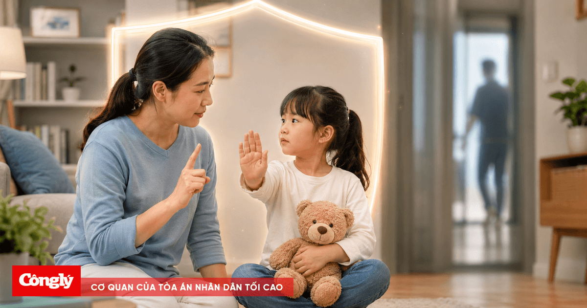 Trẻ phải được dạy nói “không” và hiểu cơ thể mình là bất khả xâm phạm