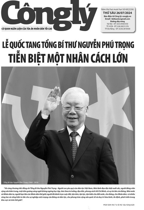 Báo Công lý Số 60