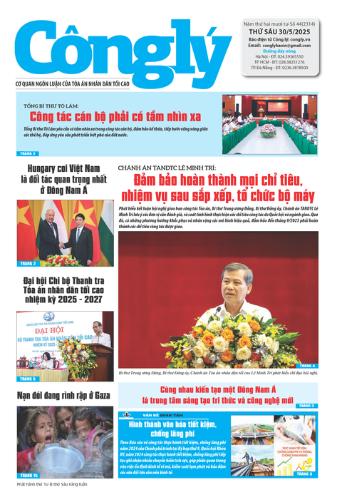 Công lý số 44.2025