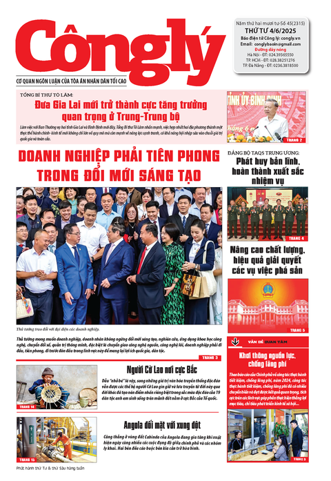 Công lý số 45.2025